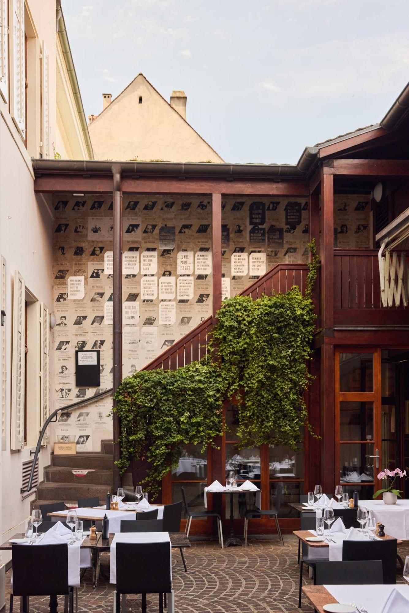 Hotel Gast - Und Kulturhaus Der Teufelhof Bâle Extérieur photo