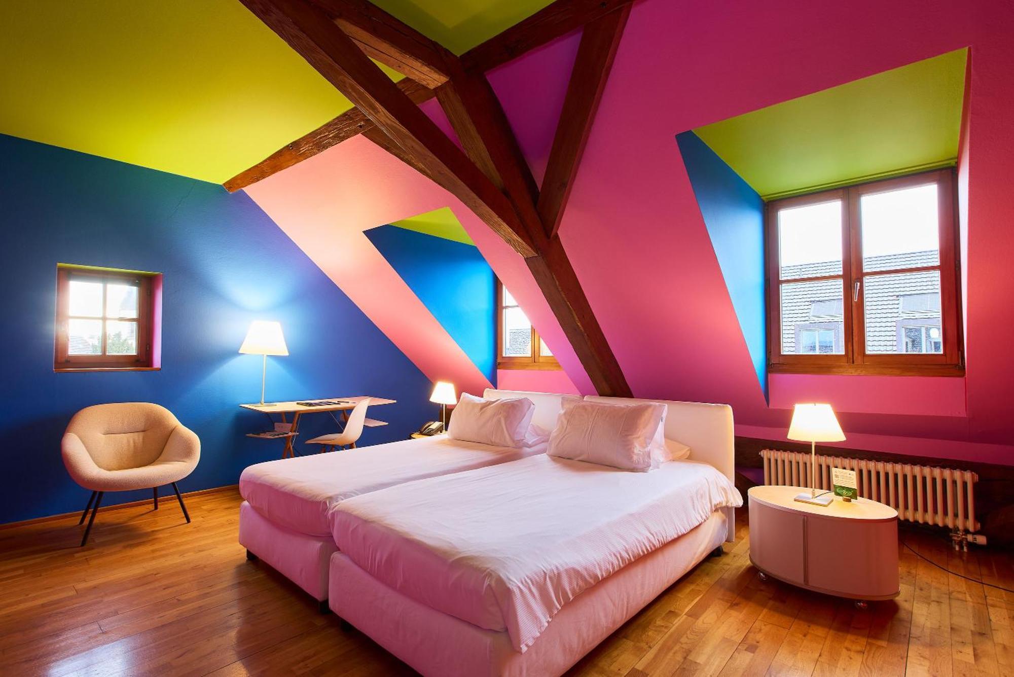 Hotel Gast - Und Kulturhaus Der Teufelhof Bâle Extérieur photo
